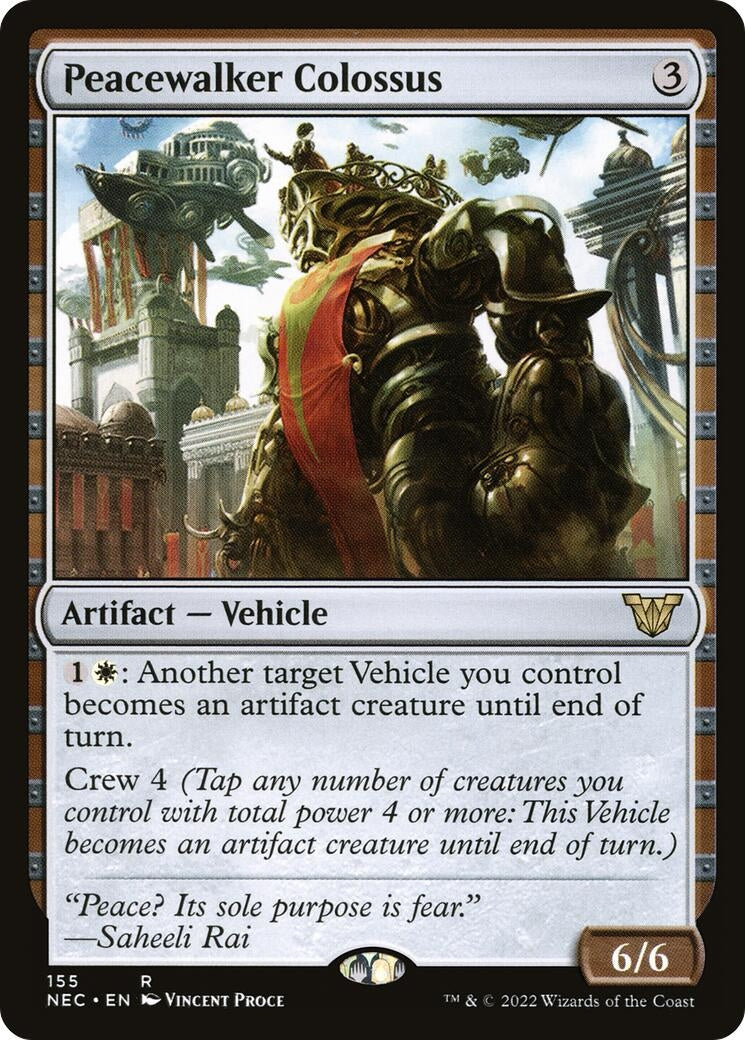 Image for Peacewalker Colossus (155) (NEC) - Magic: The Gathering