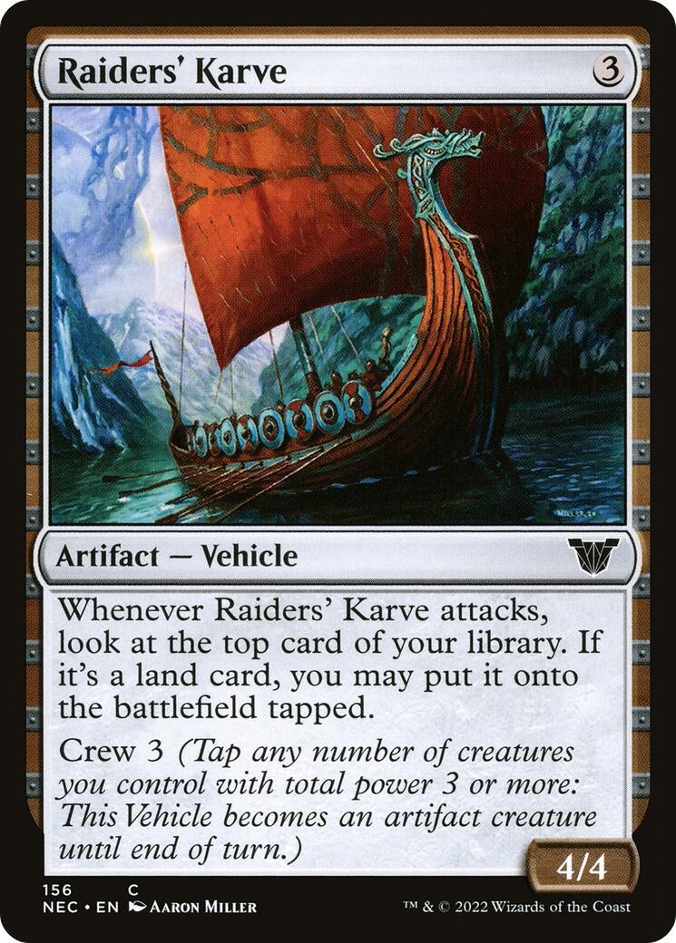 Image for Raiders' Karve (156) (NEC) - Magic: The Gathering