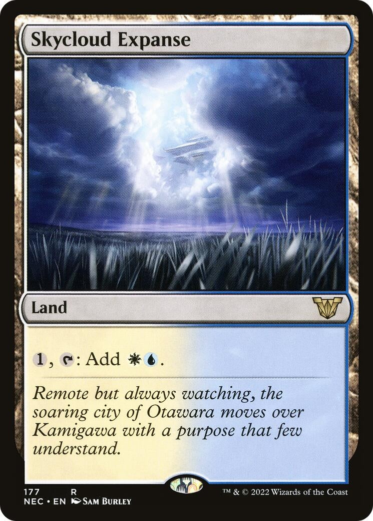 Image for Skycloud Expanse (177) (NEC) - Magic: The Gathering