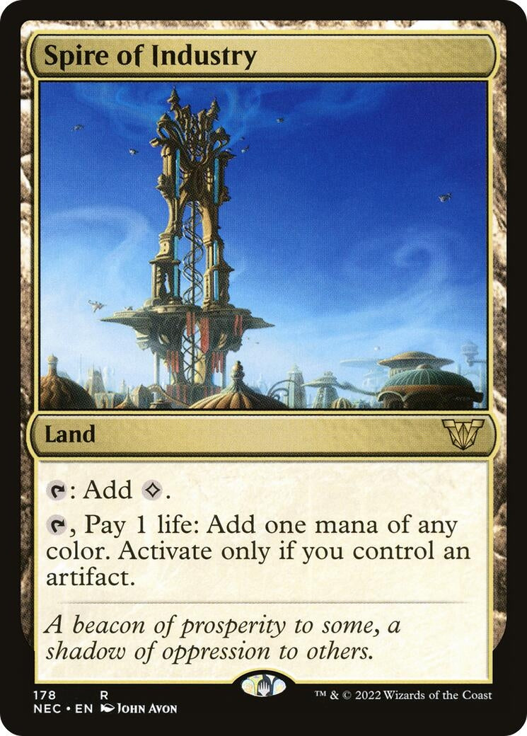 Image for Spire of Industry (178) (NEC) - Magic: The Gathering