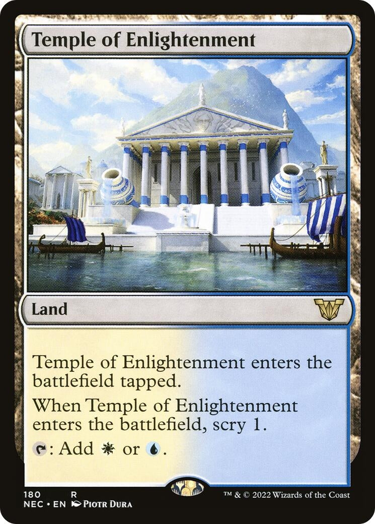 Image for Temple of Enlightenment (180) (NEC) - Magic: The Gathering