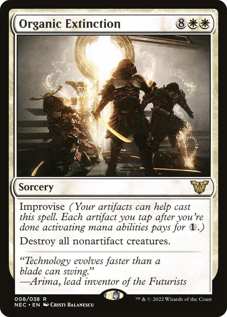 Image for Organic Extinction (8) - Magic: The Gathering