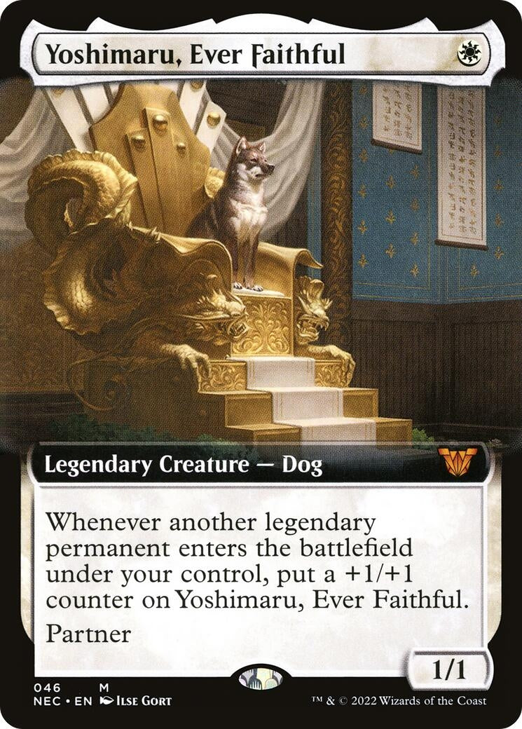 Image for Yoshimaru, Ever Faithful (Extended Art) (46) - Magic: The Gathering