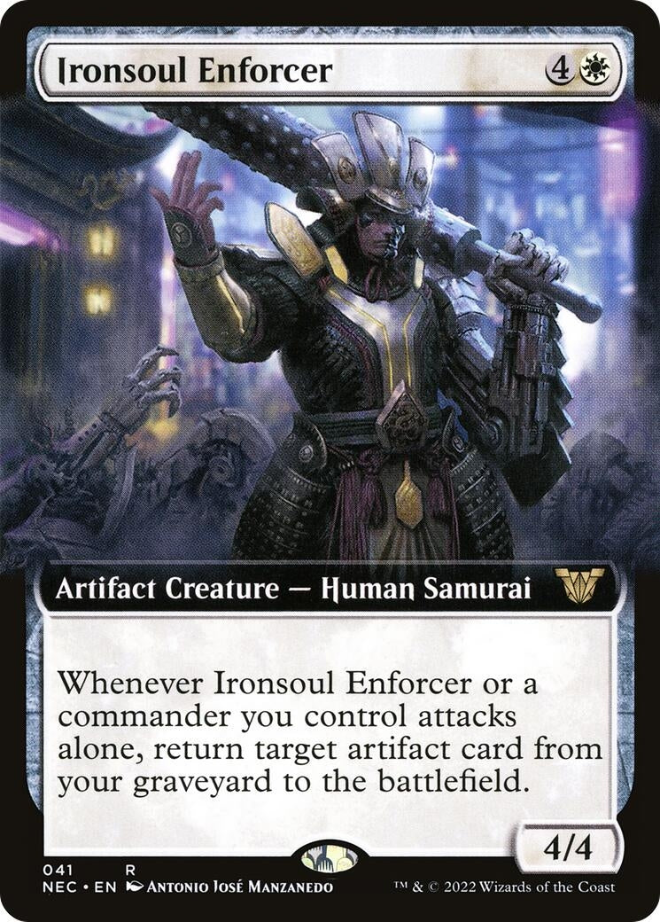 Image for Ironsoul Enforcer (Extended Art) (41) - Magic: The Gathering