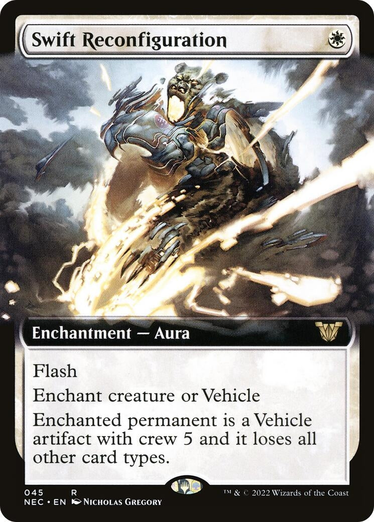 Image for Swift Reconfiguration (Extended Art) (45) - Magic: The Gathering