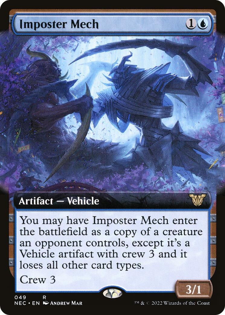 Image for Imposter Mech (Extended Art) (49) - Magic: The Gathering
