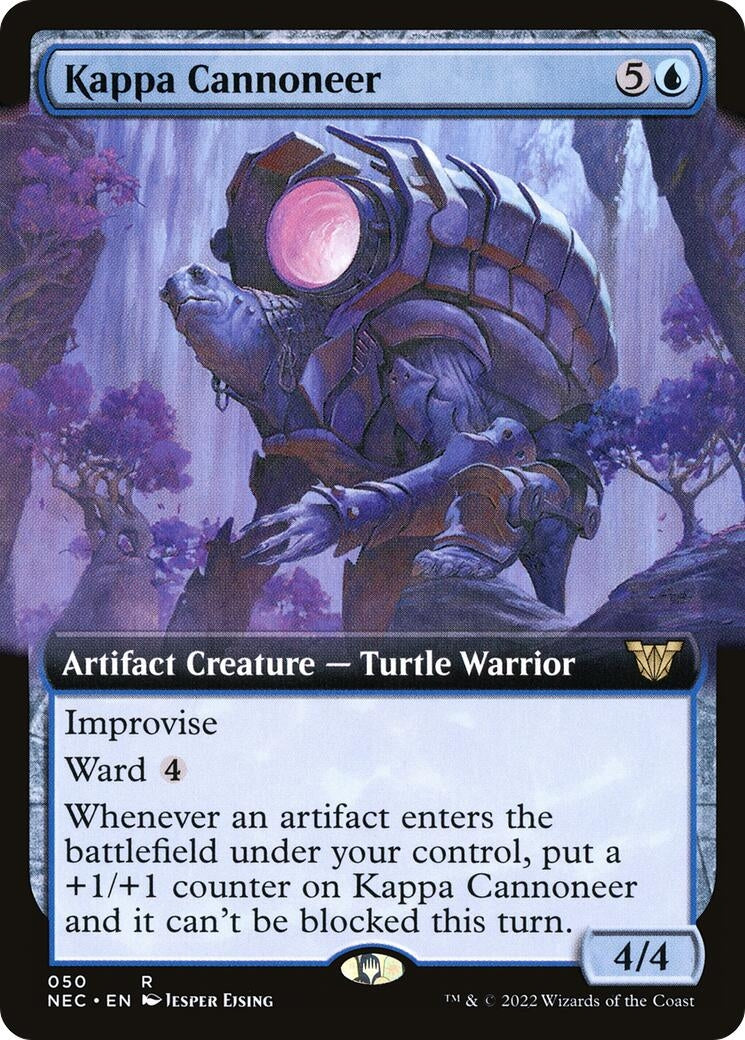 Image for Kappa Cannoneer (Extended Art) (50) - Magic: The Gathering