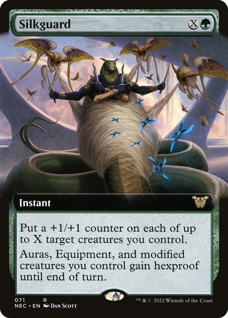 Image for Silkguard (Extended Art) (71) - Magic: The Gathering