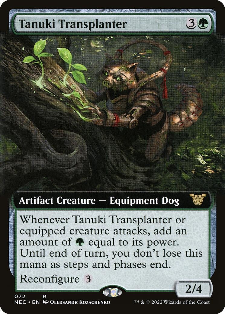 Image for Tanuki Transplanter (Extended Art) (72) - Magic: The Gathering
