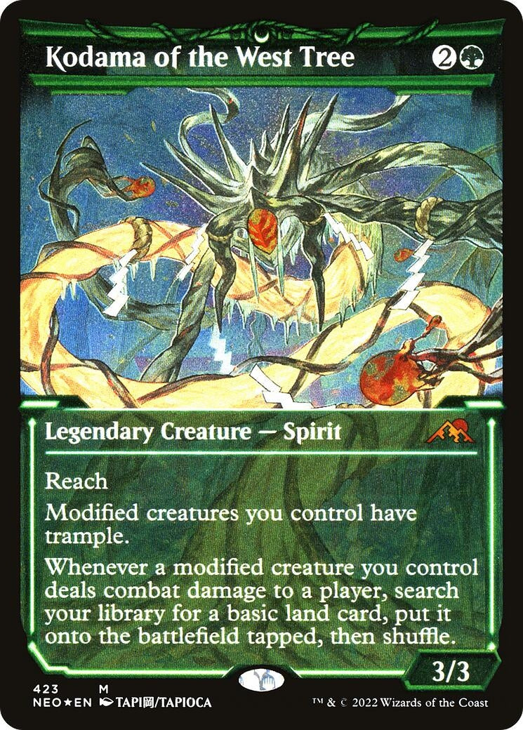 Image for Kodama of the West Tree (Showcase) (Foil Etched) (423) - Magic: The Gathering