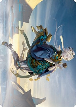 Image for Moonfolk Puzzlemaker Art Card (6) (ASNEO) - Magic: The Gathering