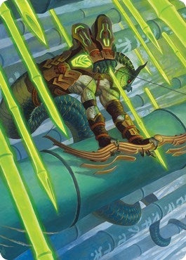 Image for Bamboo Grove Archer Art Card (20) (ASNEO) - Magic: The Gathering