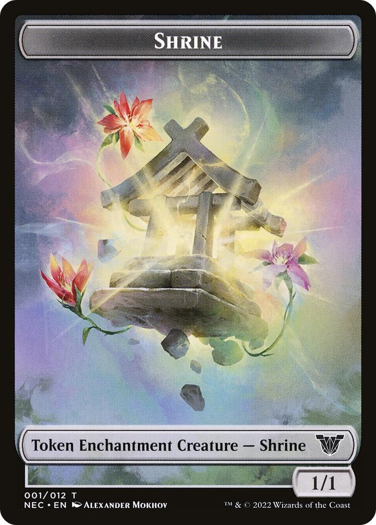 Image for Shrine Token (1) (NEC) - Magic: The Gathering