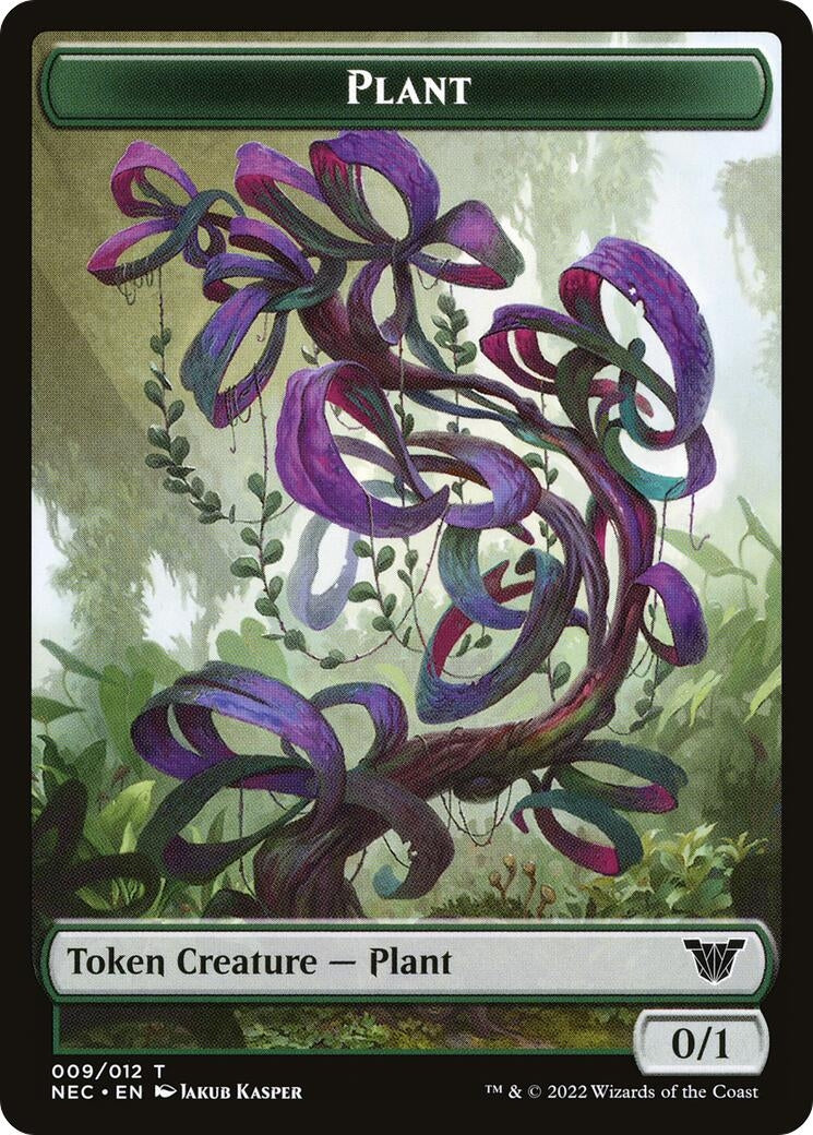 Image for Plant // Treasure Double-Sided Token (9 // 17) - Magic: The Gathering