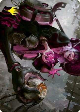 Image for Undercity Scrounger Art Card (Gold-Stamped Signature) (42) (ASNEO) - Magic: The Gathering