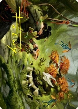 Image for Commune with Spirits Art Card (Gold-Stamped Signature) (40) (ASNEO) - Magic: The Gathering