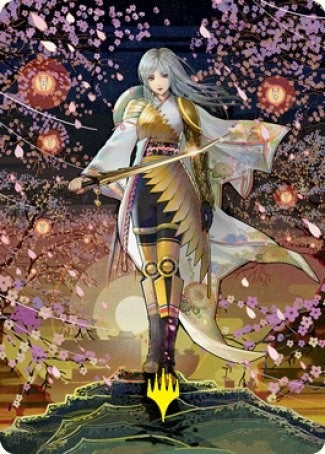 Image for The Wandering Emperor Art Card (50/81) (Gold-Stamped Signature) (50) (ASNEO) - Magic: The Gathering