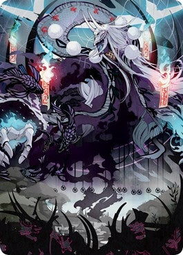 Image for Echo of Death's Wail Art Card (55) (ASNEO) - Magic: The Gathering