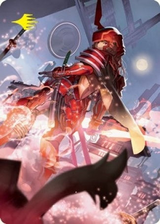 Image for Peerless Samurai Art Card (Gold-Stamped Signature) (63) (ASNEO) - Magic: The Gathering