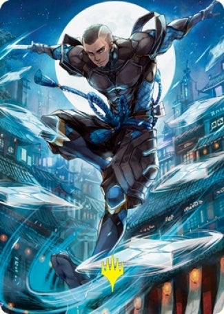 Image for Kaito Shizuki Art Card (70/81) (Gold-Stamped Signature) (70) (ASNEO) - Magic: The Gathering