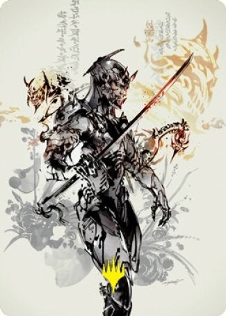 Image for Satoru Umezawa Art Card (73/81) (Gold-Stamped Signature) (73) (ASNEO) - Magic: The Gathering