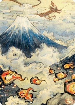 Image for Mountain (299) Art Card (78) (ASNEO) - Magic: The Gathering