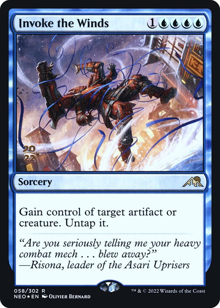 Image for Invoke the Winds (58) - Magic: The Gathering