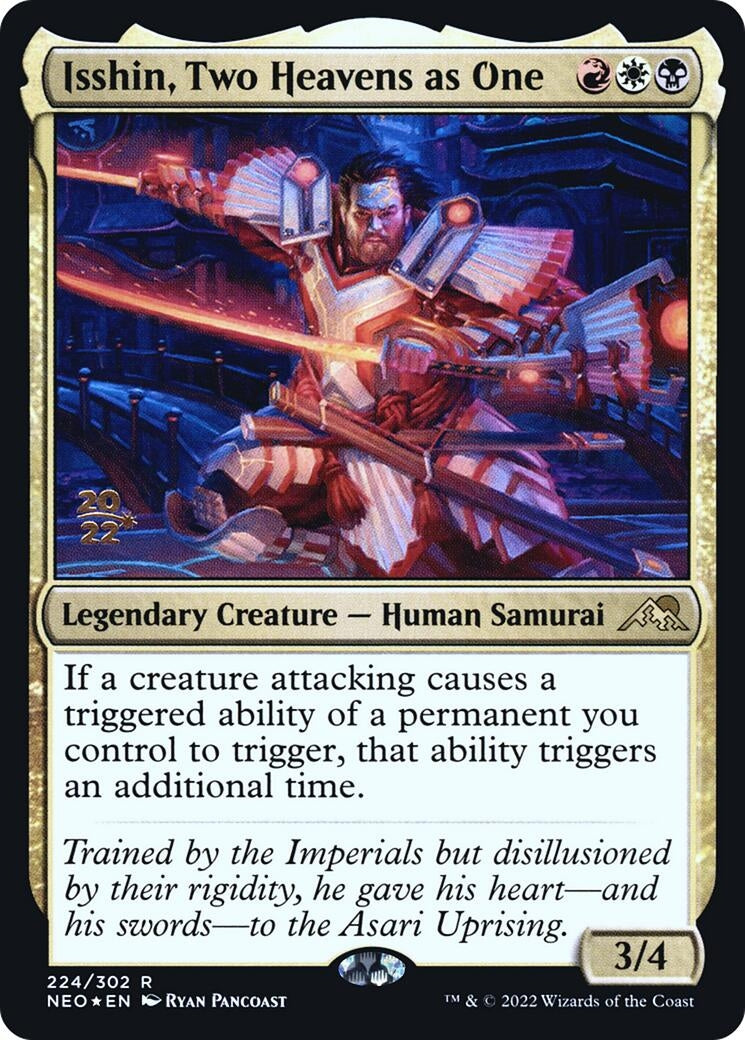 Image for Isshin, Two Heavens as One (224) - Magic: The Gathering