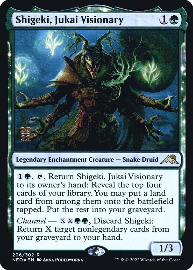Image for Shigeki, Jukai Visionary (206) - Magic: The Gathering