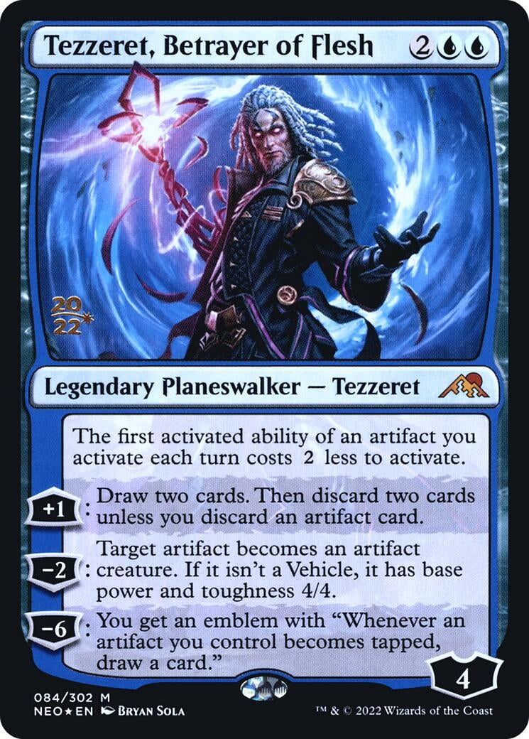 Image for Tezzeret, Betrayer of Flesh (84) - Magic: The Gathering