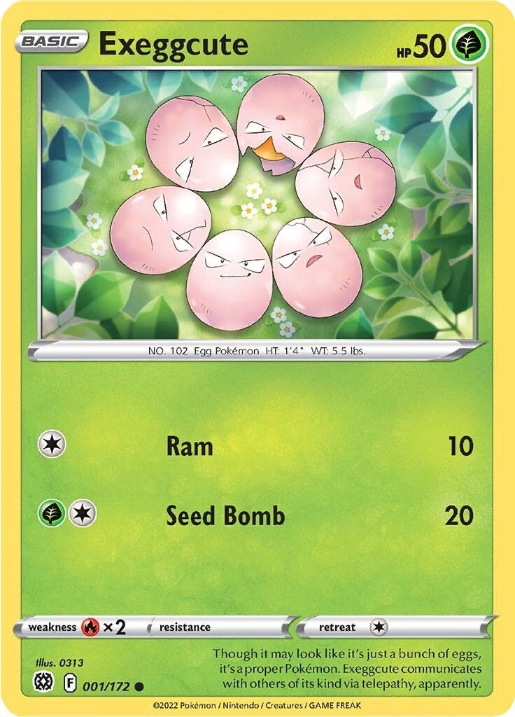 Image for Exeggcute (001/172) (SWSH09) - Pokemon