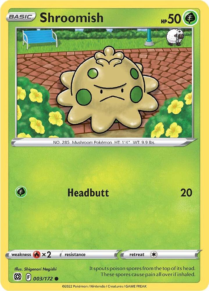 Image for Shroomish (003/172) (SWSH09) - Pokemon