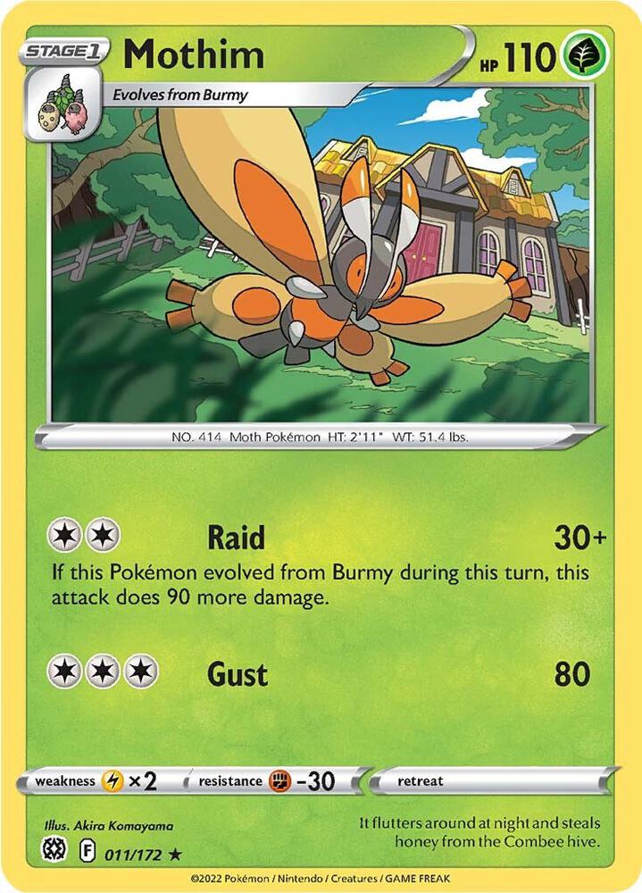 Mothim (011/172) (SWSH09)