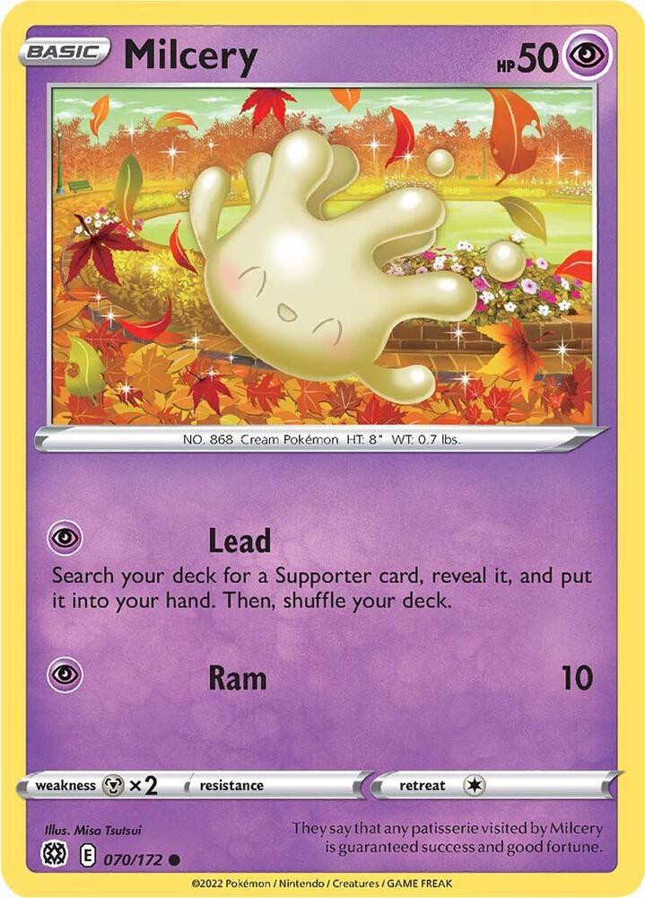 Image for Milcery (070/172) (SWSH09) - Pokemon