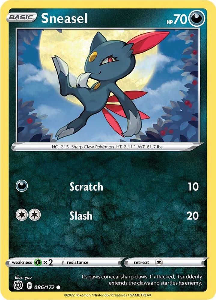 Sneasel (086/172) (SWSH09)