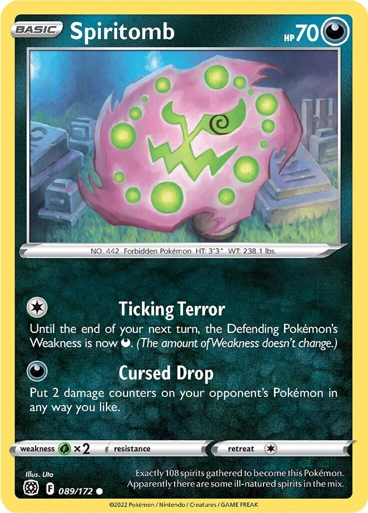 Image for Spiritomb (089/172) (SWSH09) - Pokemon