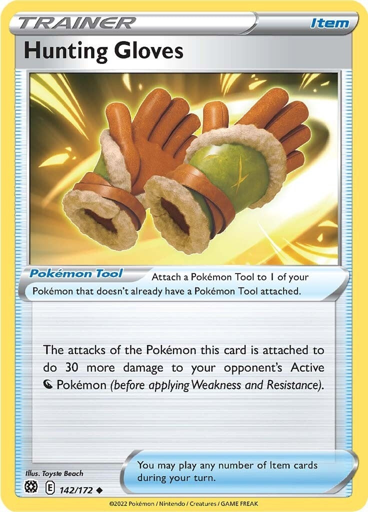 Image for Hunting Gloves (142/172) (SWSH09) - Pokemon
