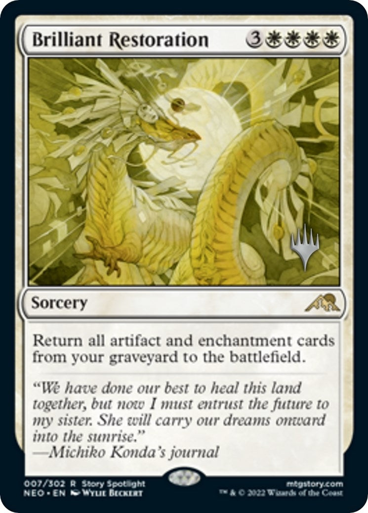 Image for Brilliant Restoration (7) - Magic: The Gathering
