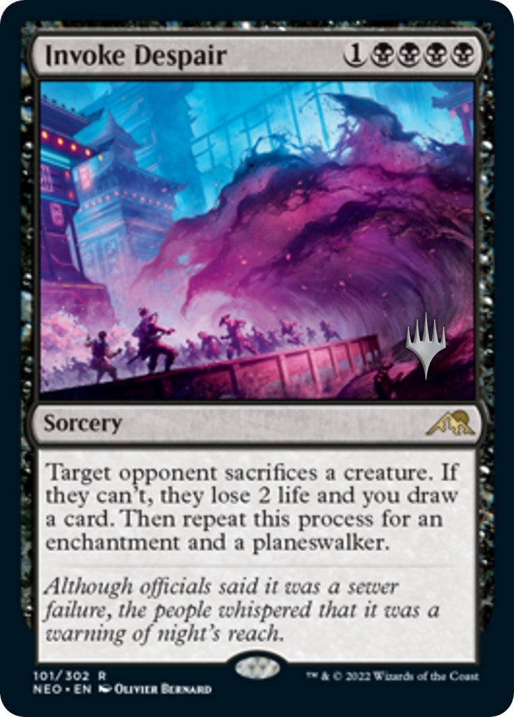 Image for Invoke Despair (101) - Magic: The Gathering