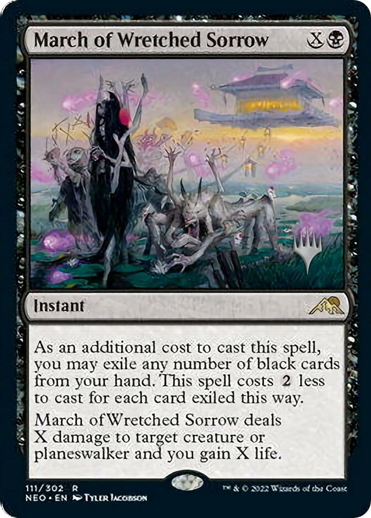 Image for March of Wretched Sorrow (111) - Magic: The Gathering