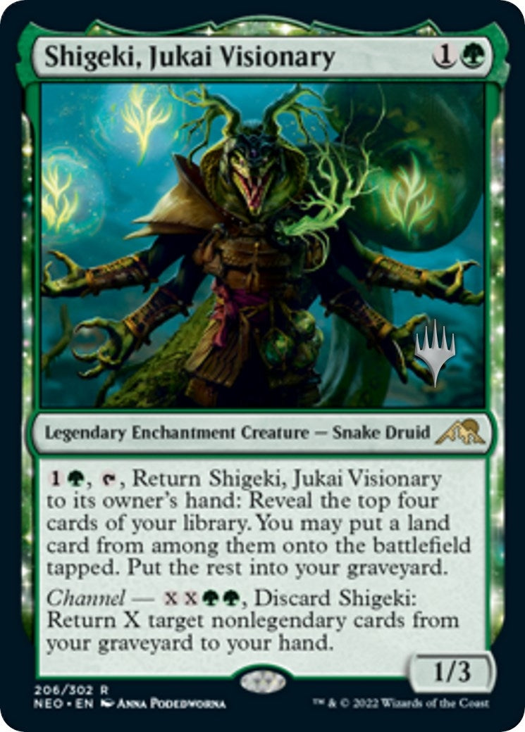 Image for Shigeki, Jukai Visionary (206) - Magic: The Gathering