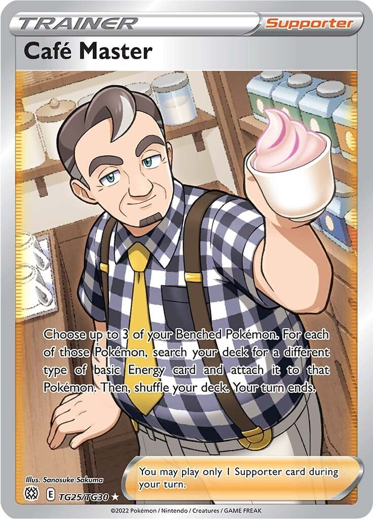 Image for Cafe Master (TG25/TG30) (SWSH09:TG) - Pokemon