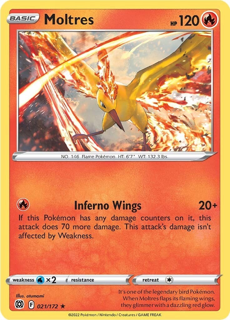 Image for Moltres (021/172) (PR) - Pokemon