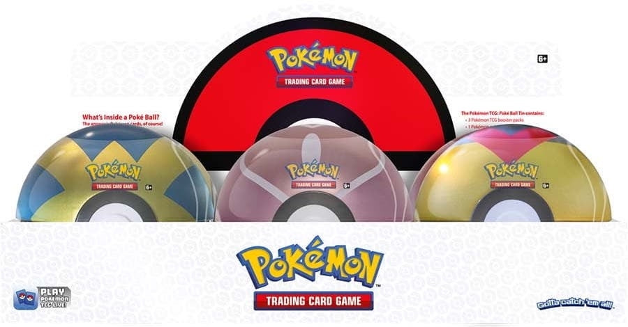 Image for Poke Ball Tin Display (Q2 2022) - Pokemon