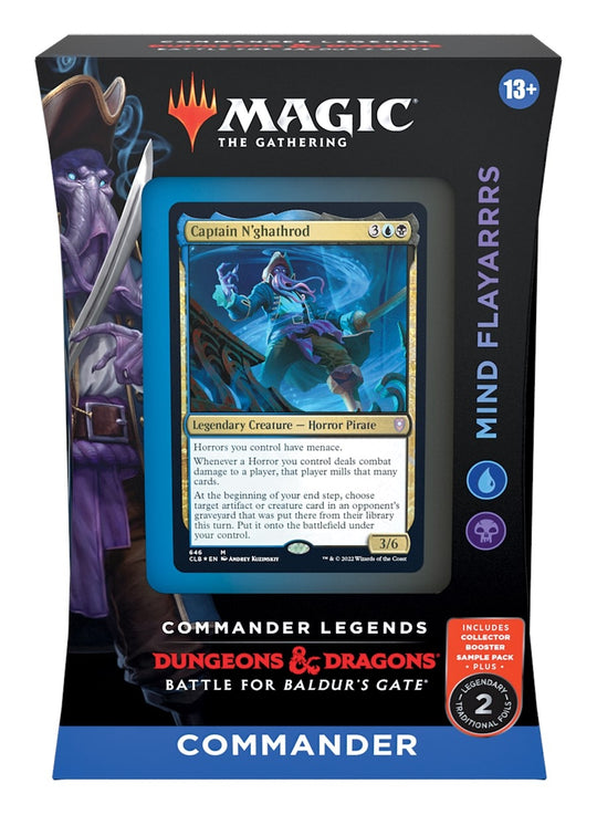 Image for Commander Legends: Battle for Baldur's Gate - Mind Flayarrrs Commander Deck - Magic: The Gathering