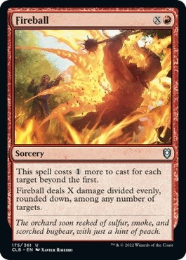Image for Fireball (175) (CLB) - Magic: The Gathering