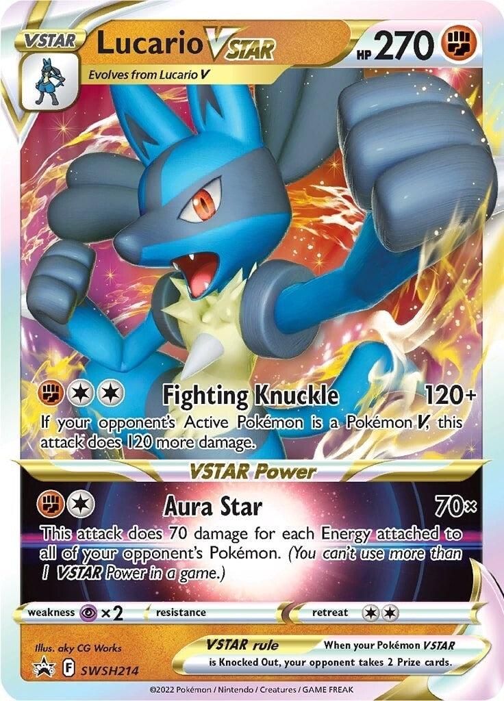 Image for Lucario VSTAR - SWSH214 (SWSH214) (SWSD) - Pokemon