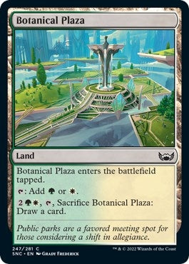 Image for Botanical Plaza (247) - Magic: The Gathering