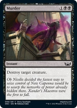 Image for Murder (88) (SNC) - Magic: The Gathering