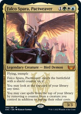 Image for Falco Spara, Pactweaver (186) (SNC) - Magic: The Gathering
